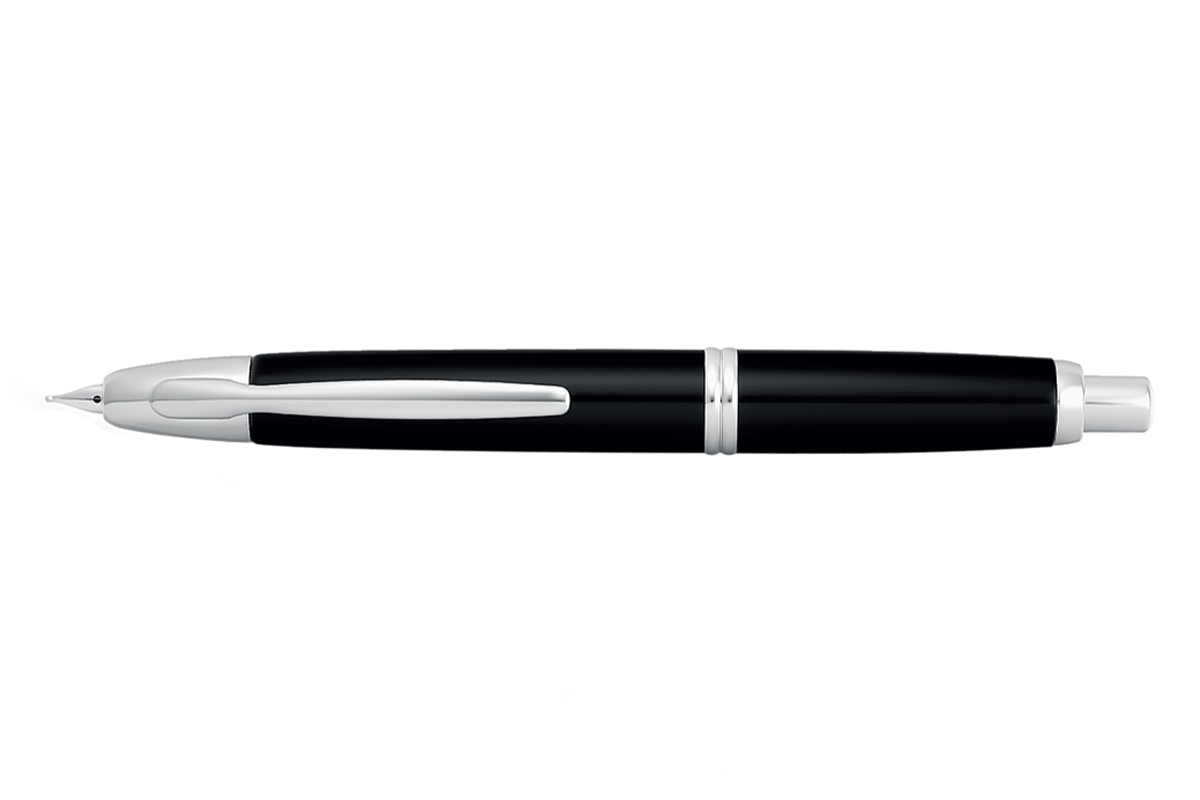 Pilot Capless Silver Black Vulpen